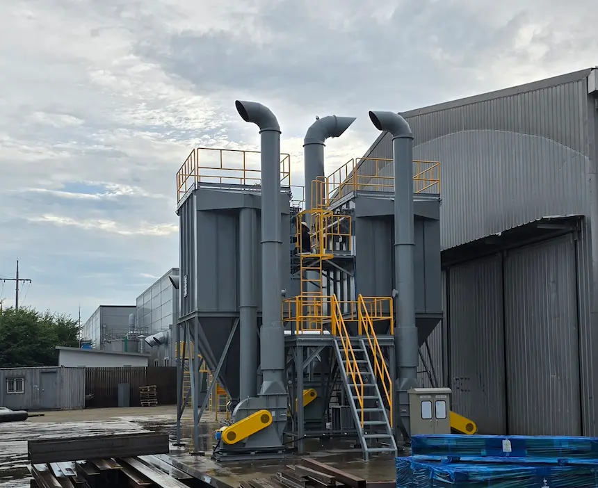 AIR PULSE TYPE DUST COLLECTOR