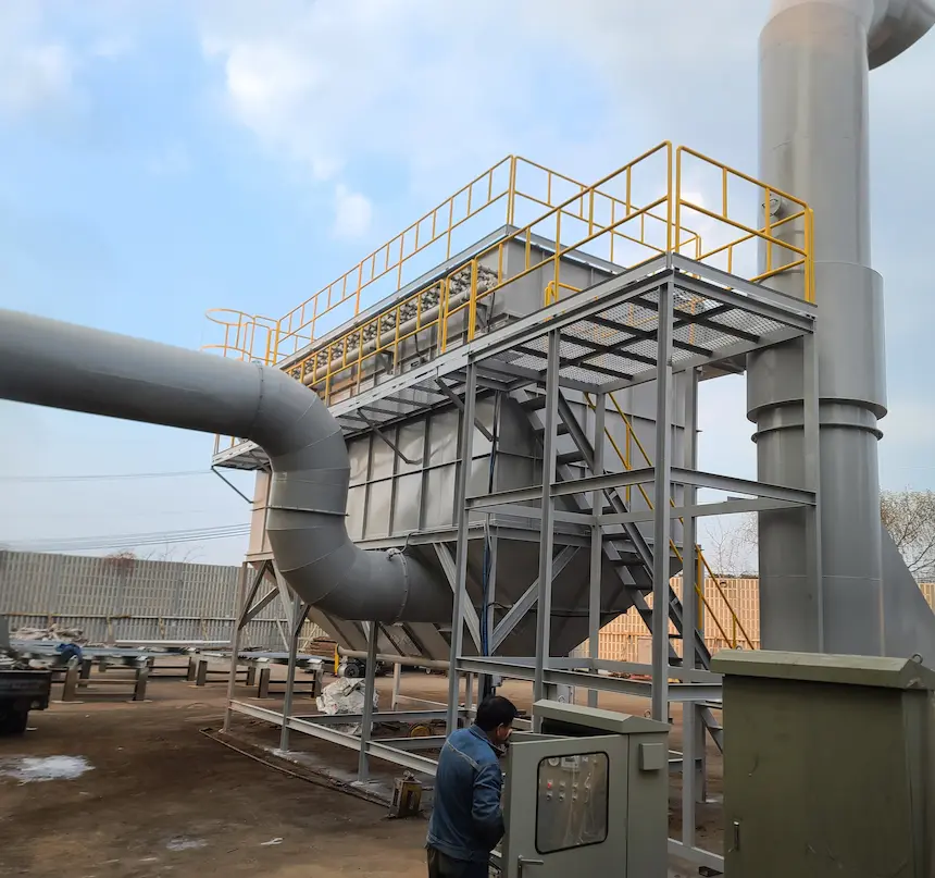 AIR PULSE TYPE DUST COLLECTOR