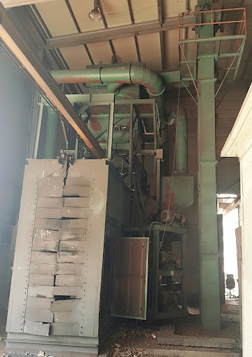 TROLLEY CONVEYOR SHOT BLAST M/C