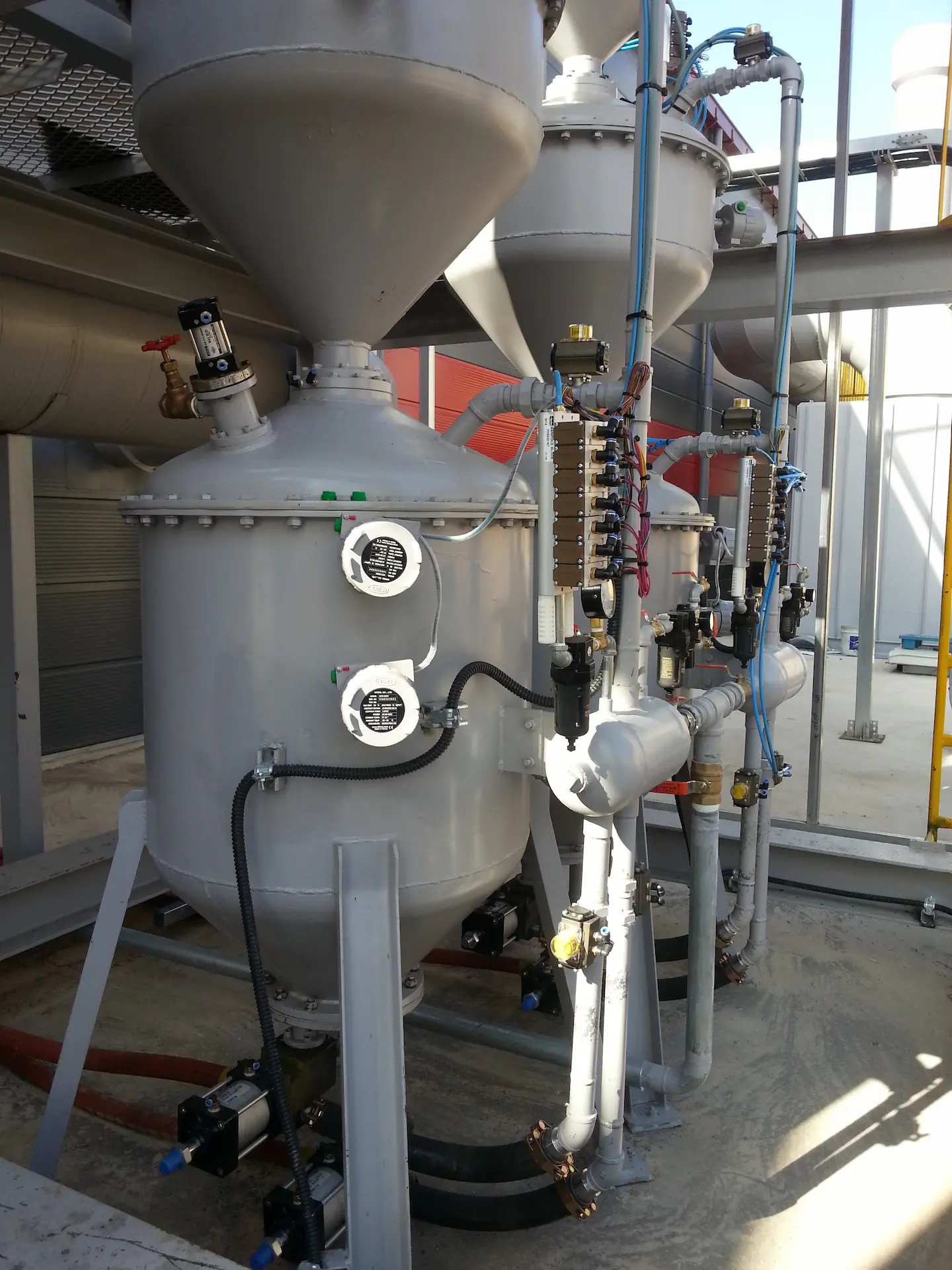 에어 쇼트블라스트 설비